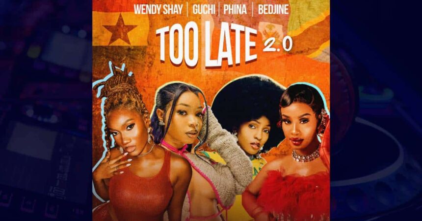 Wendy Shay - Too Late (2.0) cover image