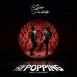 a poster of two men dancing for the popping by king paluta