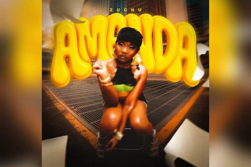 Zuchu - Amanda single artwork.